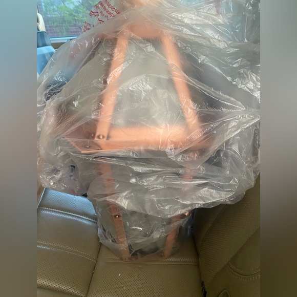 Quoizel Burdett 3-Light Aged Copper Outdoor Wall Lantern - Picture 8 of 10